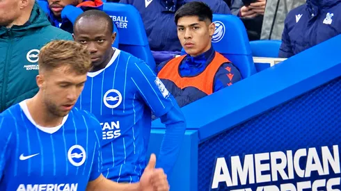 Darío Osorio fue suplente en derrota de Crystal Palace ante Brighton.