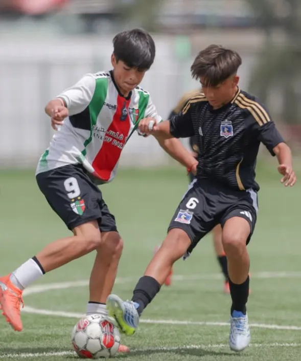 Lo importante es en la cancha: ahí Palestino ganó 3-1. Incluso hubo un gol olímpico.
