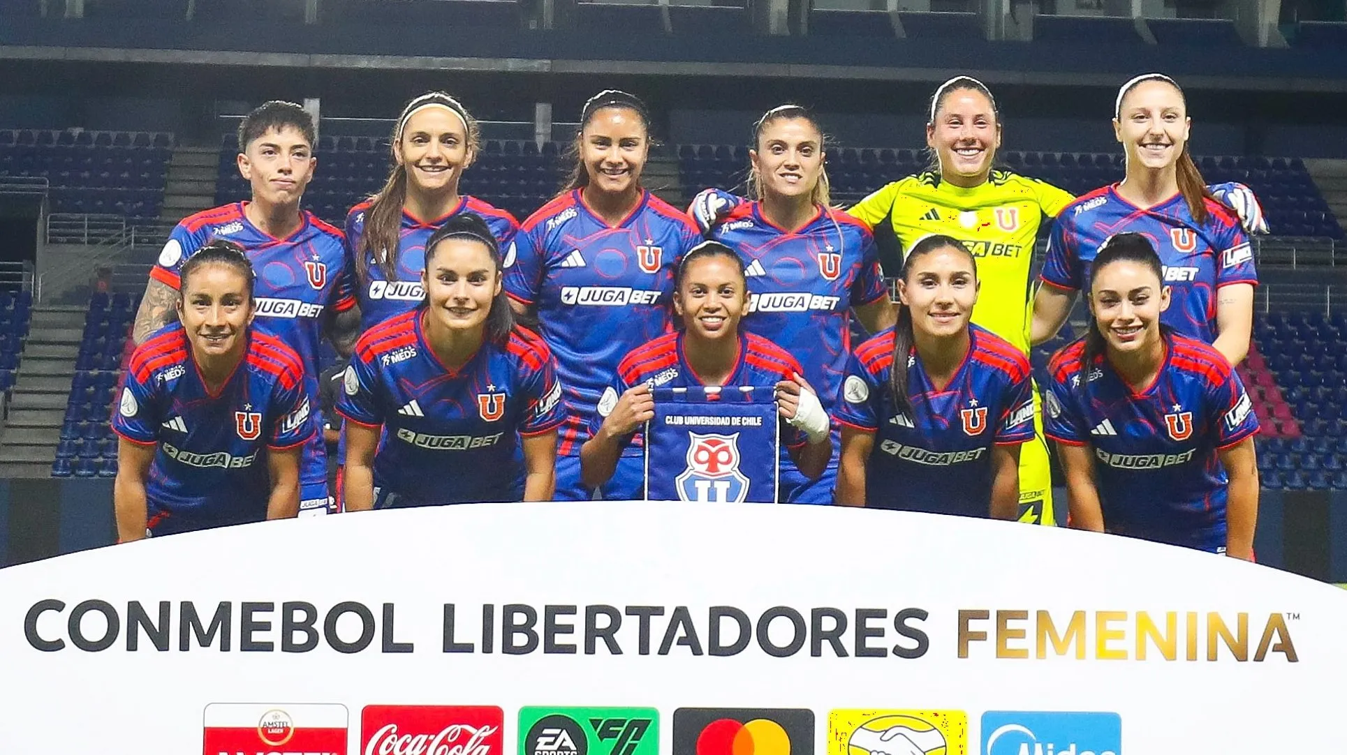 La U va por su primer triunfo en Copa  Libertadores Femenina.