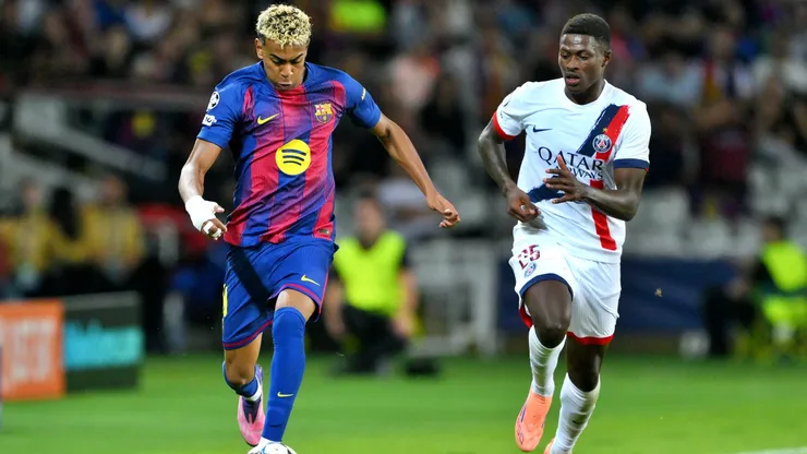 PSG y Barcelona se miden en la UEFA Champions League.