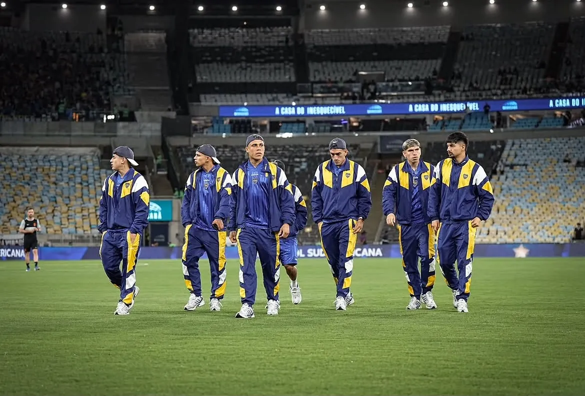 Carlos Palacios fue suplente ante Vasco da Gama. Foto: Boca Juniors.