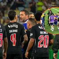 No se vio en TV: El cruce de Saldivia y Palacios en el Maracaná