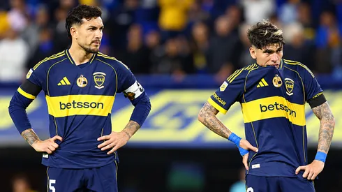 Leandro Paredes tuvo un festejo muy especial junto a Carlos Palacios.