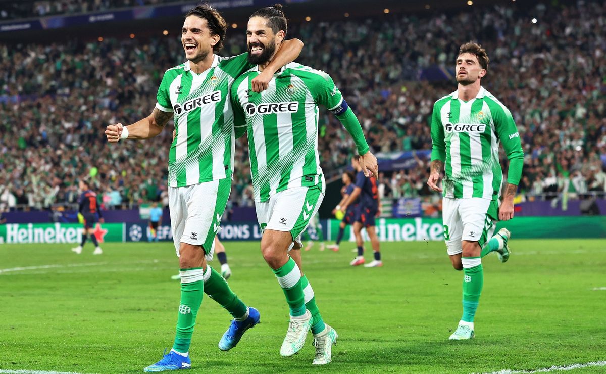 Betis de Manuel Pellegrini derrota al Feyenoord y sigue invicto en Champions League