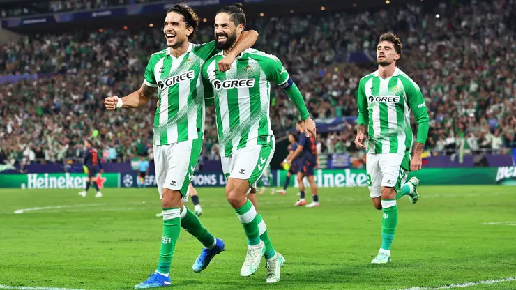 Betis suma su tercer triunfo consecutivo en Champions League.