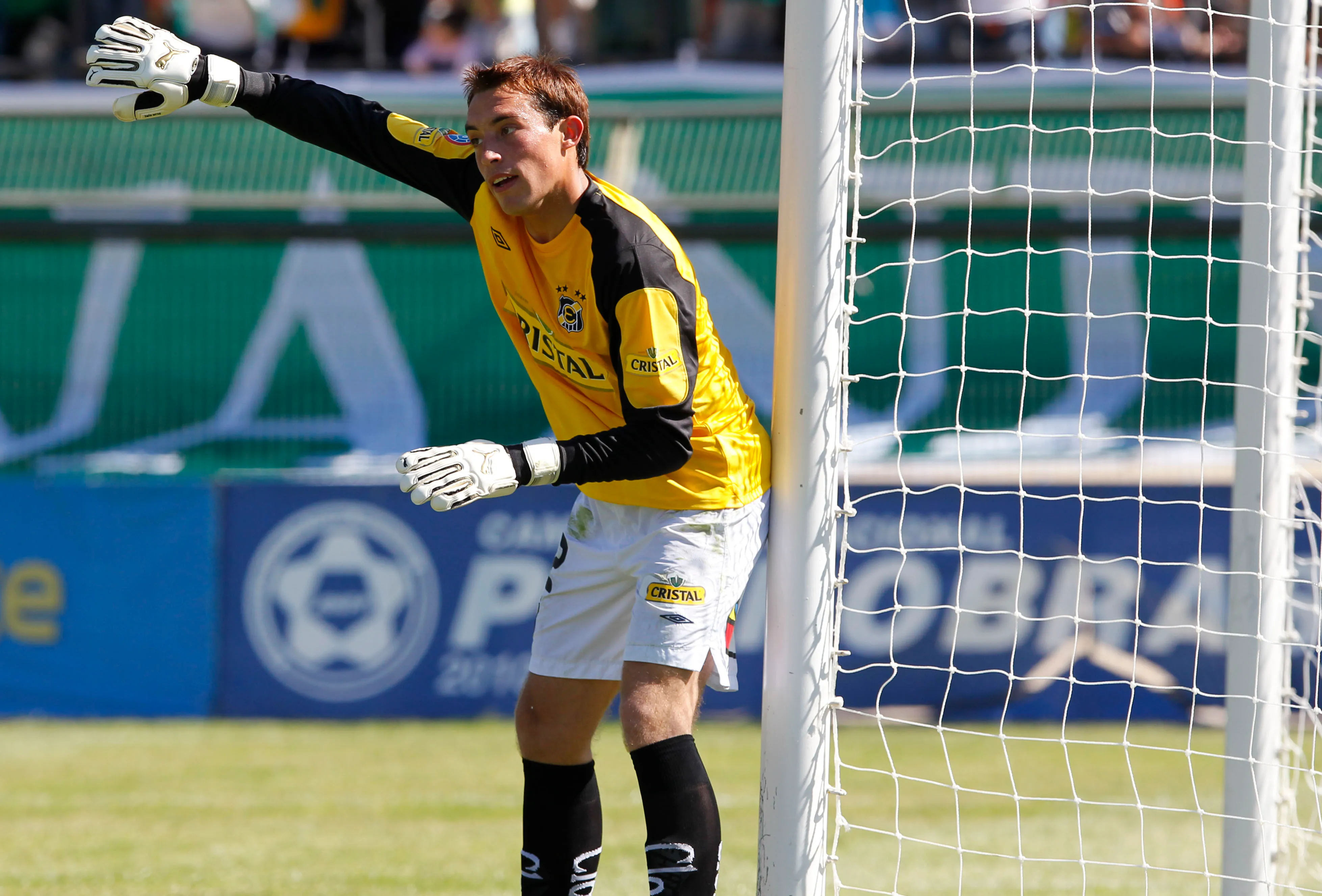 Sebastián Pérez en su época de Everton de Viña del Mar en 2010. (Andrés Piña | Photosport).