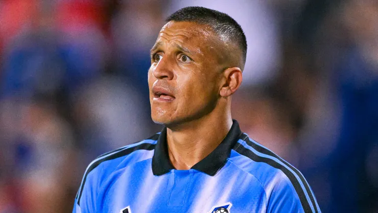 Alexis Sánchez se quedó en el banco de suplentes en la final de la Copa de Canadá.