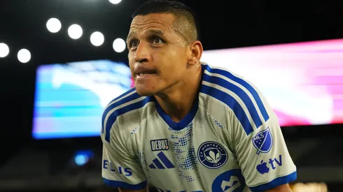 Alexis Sánchez no jugó ni un instante en la final de la Copa de Canadá.