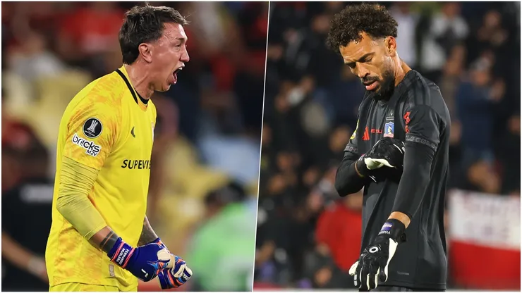 Fernando Muslera y Vozinha, dos arqueros que viven realidades diferentes en la actualidad.