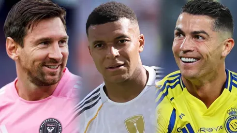 Forbes publicó su listado de los jugadores con mayores ingresos del fútbol mundial y volvió a ubicar a Cristiano Ronaldo y Lionel Messi en los dos primeros lugares.