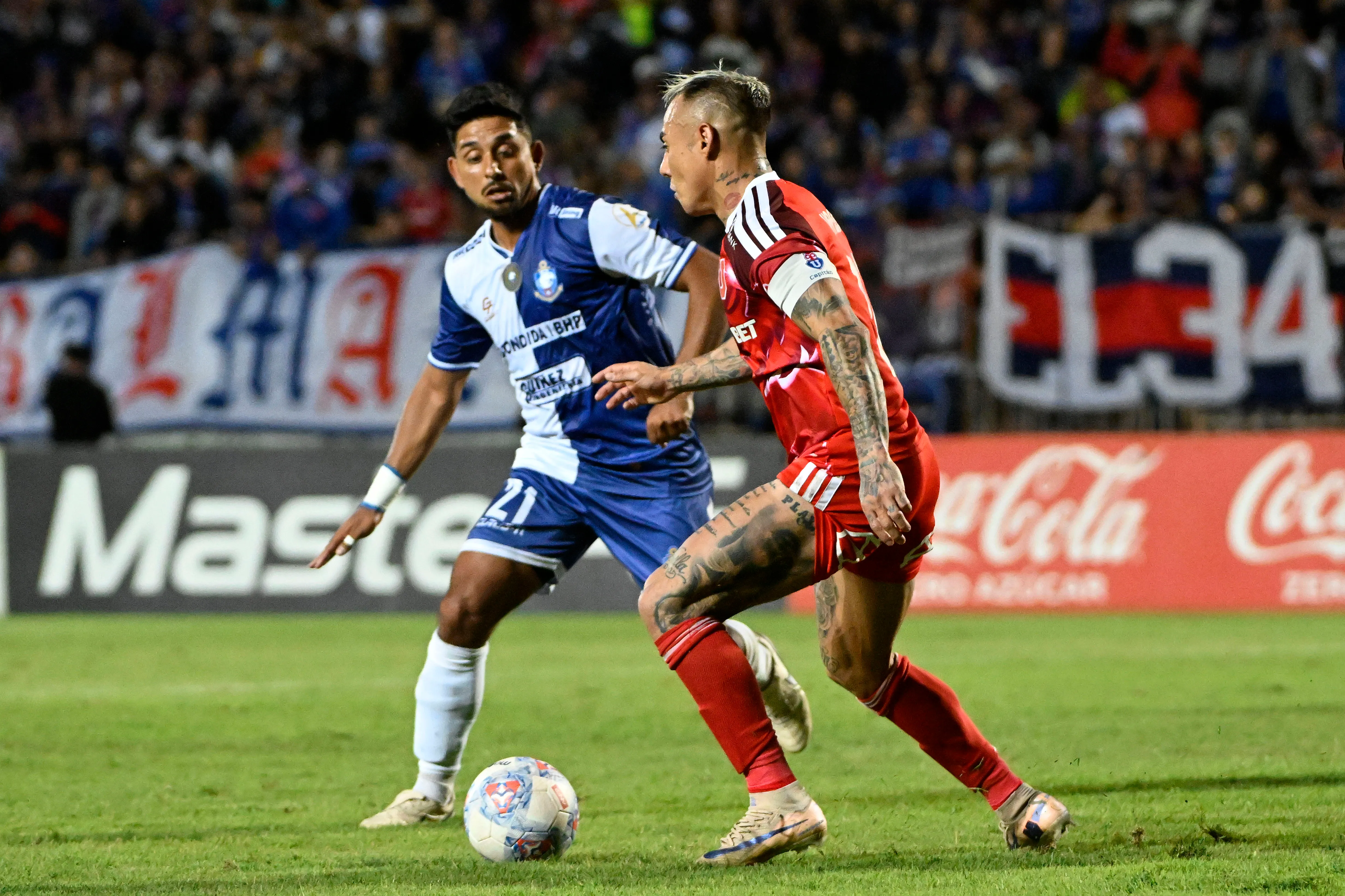 La U tiene que definir estadio para recibir a Antofagasta. Foto :Pedro Tapia/Photosport