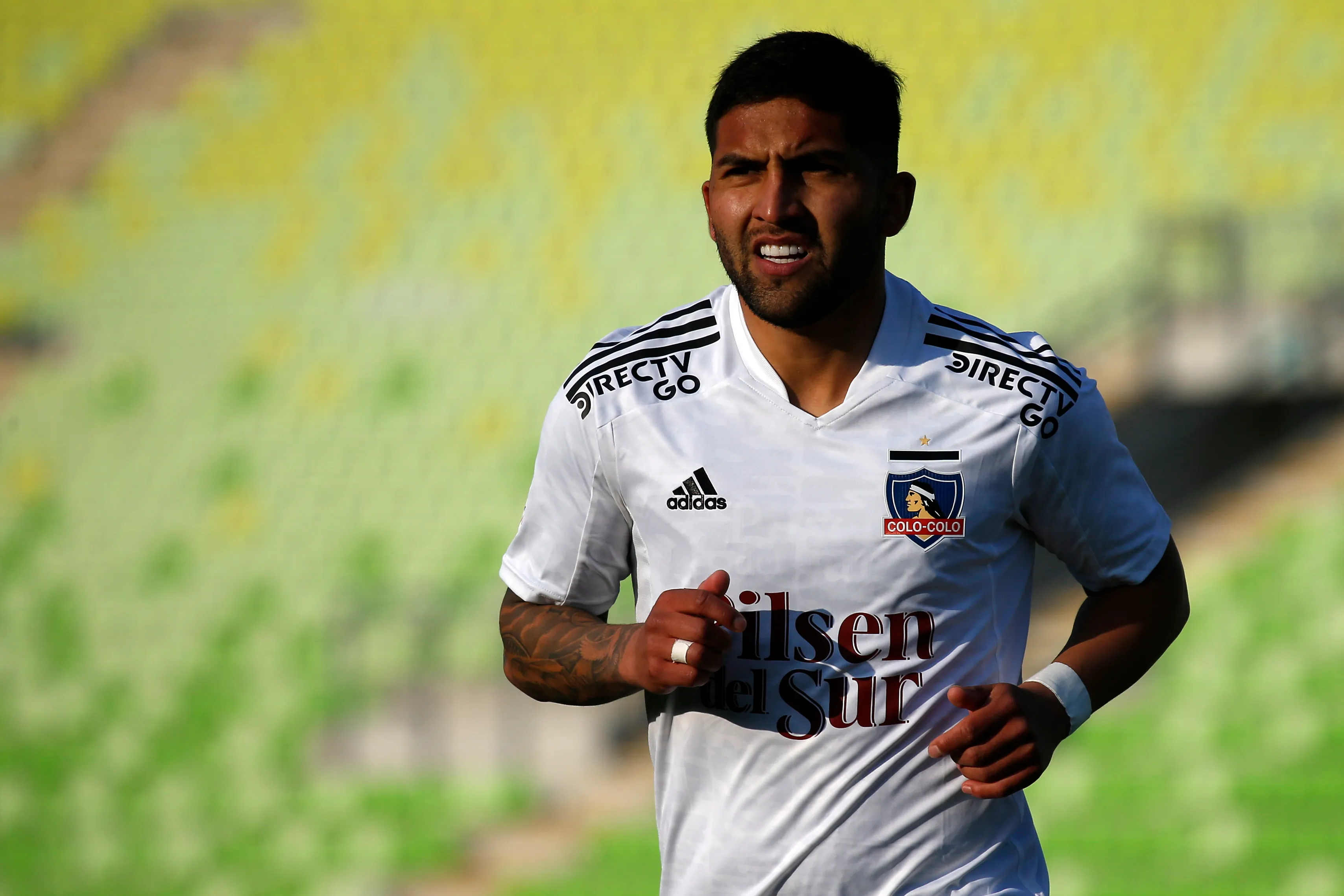 Ignacio Jara jugó en Colo Colo 27 partidos entre 2020 y 2021, donde anotó tres goles y dio tres asistencias. | Foto: Photosport.