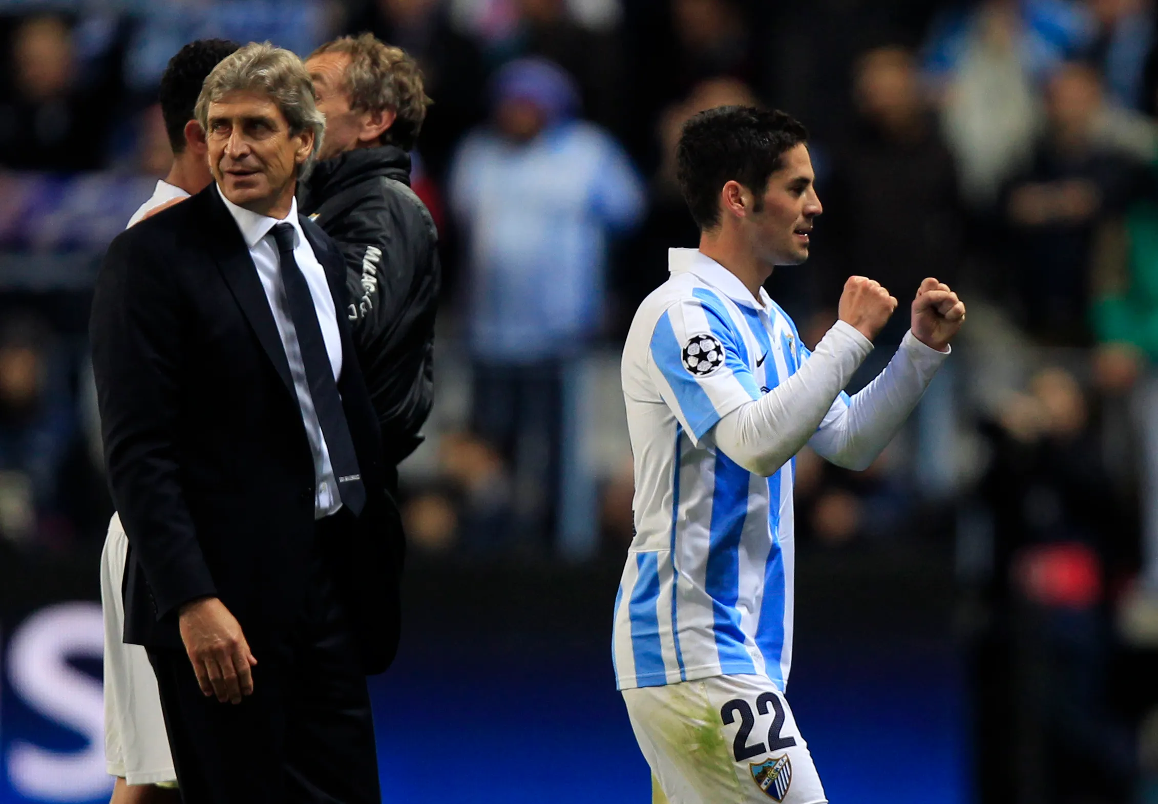 Manuel Pellegrini hizo debutar a Isco en el Málaga. (REUTERS/Marcelo del Pozo).
