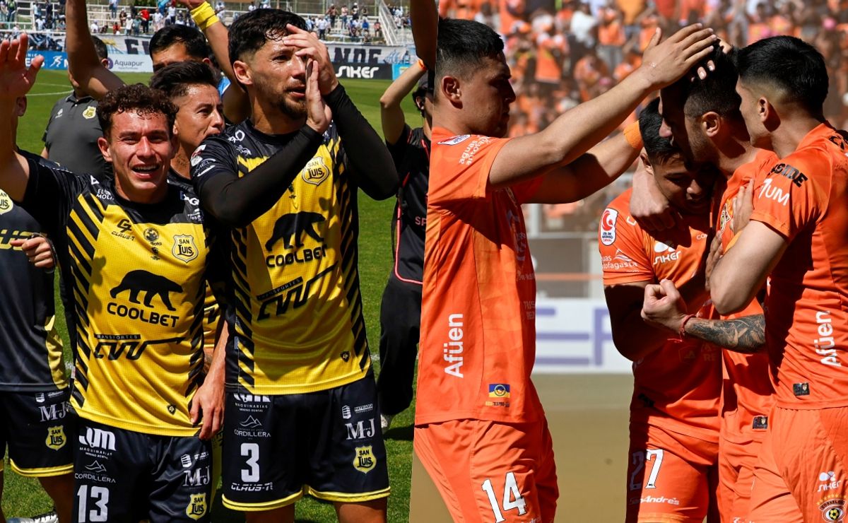 San Luis vs Recoleta y Cobreloa vs Rangers MINUTO a MINUTO: la definición de la Primera B
