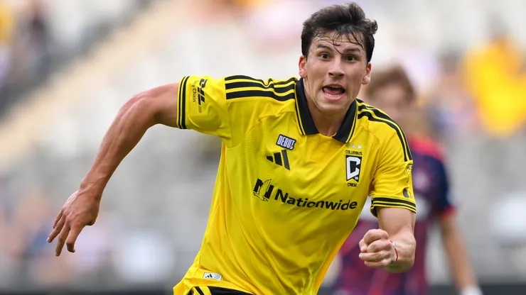 Gonzalo Tapia anotó su tercer gol con la camiseta de Columbus Crew en MLS.