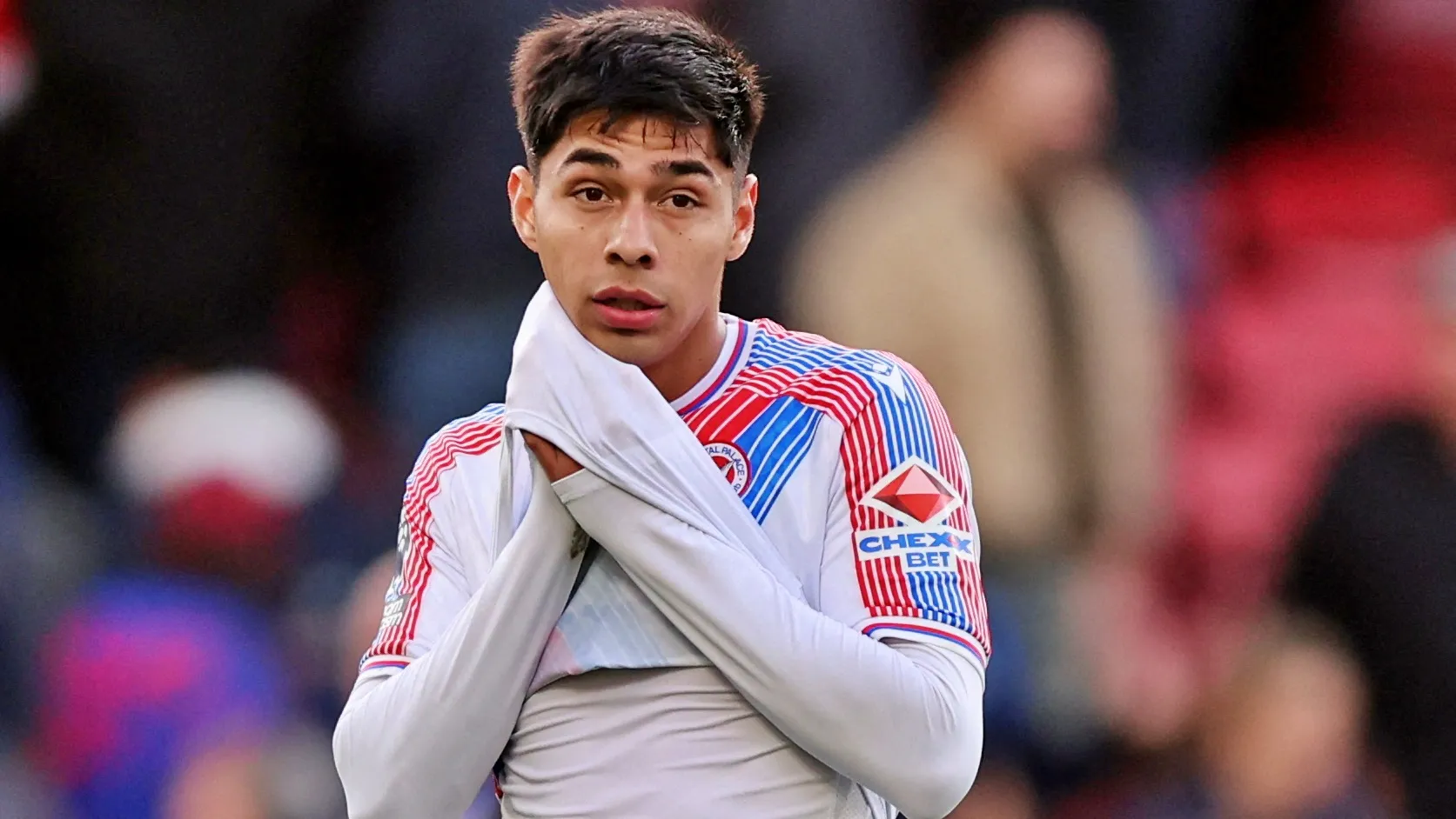 Darío Osorio quiere ganarse un puesto en Crystal Palace.