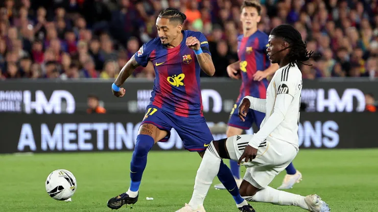 Barcelona y Real Madrid juegan un partidazo.