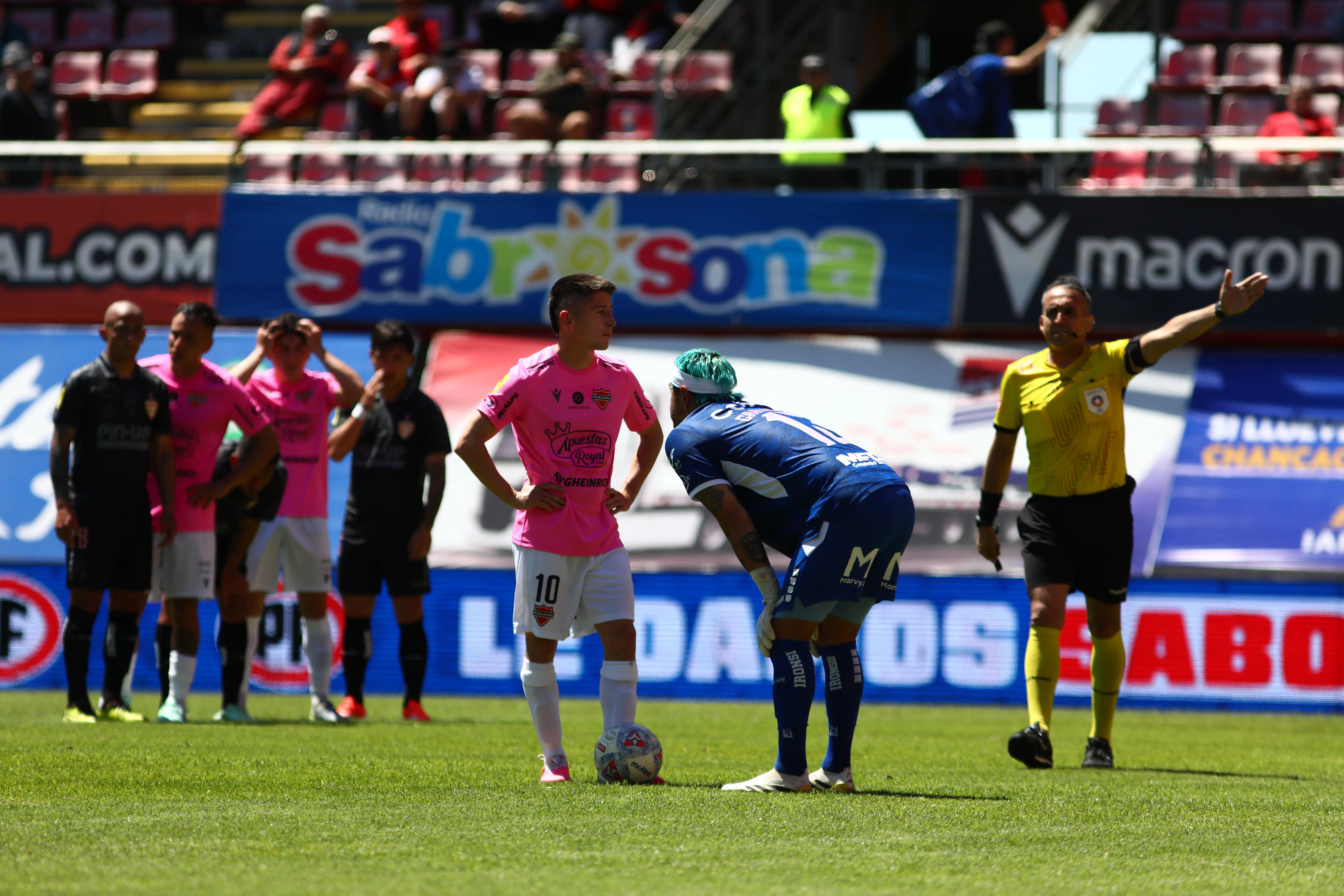 Ñublense le ganó a Coquimbo en Chillán. Foto: Mauricio Ulloa Ganz/Photosport