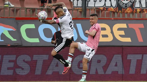 Palestino y Colo Colo jugaron un apretado partido.