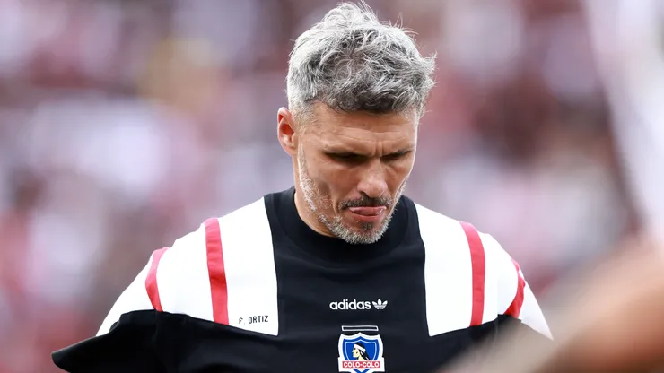 Fernando Ortiz quedó molesto tras el empate de Colo Colo.