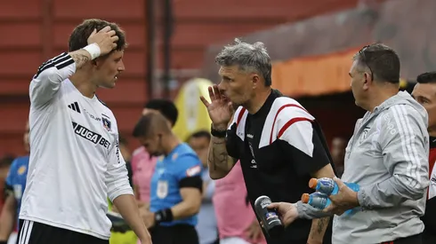 Ortiz tuvo una actitud cortante en la conferencia de prensa de Colo Colo
