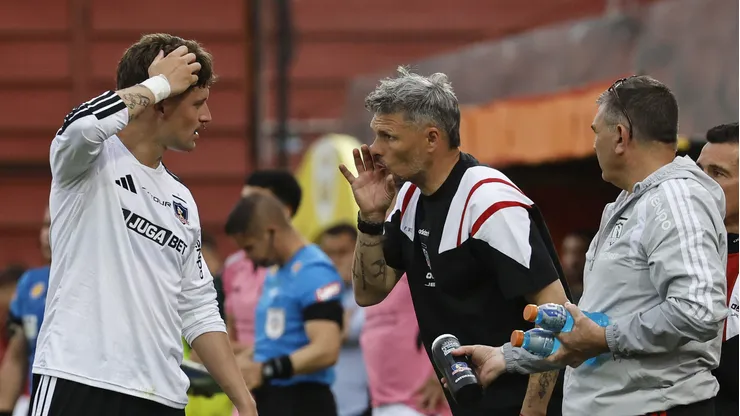 Ortiz tuvo una actitud cortante en la conferencia de prensa de Colo Colo