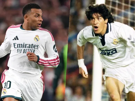 Mbappé queda a nada de superar registro de Zamorano en Real Madrid