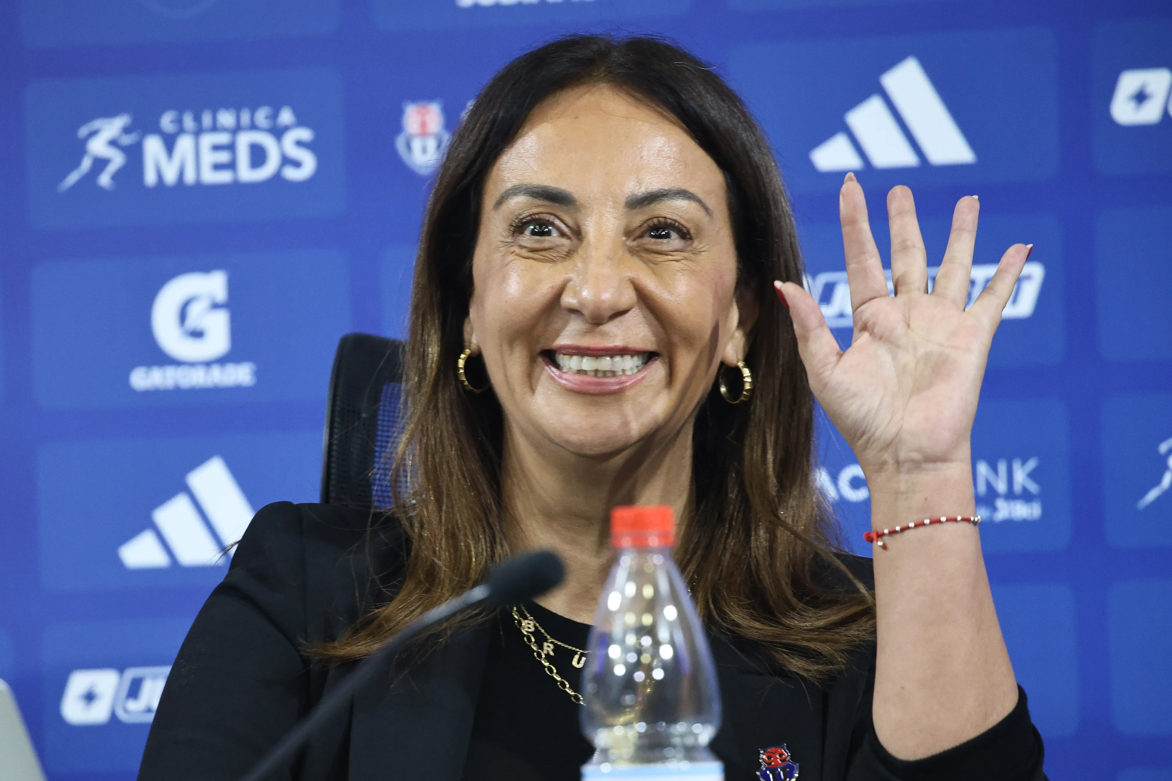 Cecilia Pérez se despide de la U el 13 de noviembre. Foto: Diego Martin/Photosport