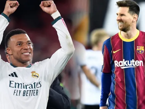 Mbappé supera a Messi y llega a 100 goles con el Real Madrid