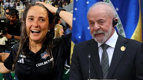 Tatiele Silveira no pudo ocultar su alegría al ver el triunfo de Lula.