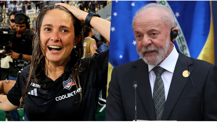 Tatiele Silveira no pudo ocultar su alegría al ver el triunfo de Lula.