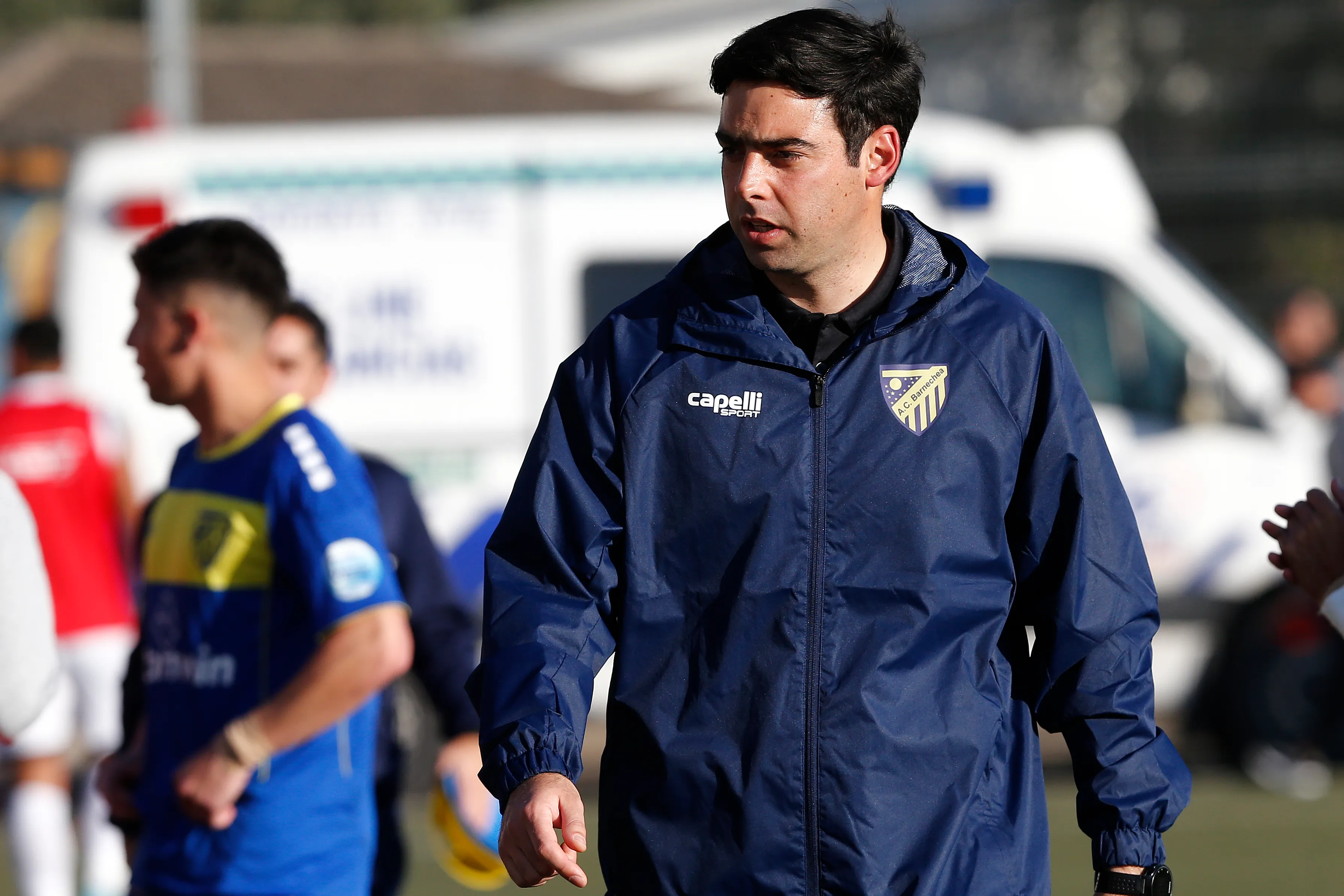 Antonio Martínez tuvo a Diego Ulloa en Barnechea. (Javier Salvo/Photosport).