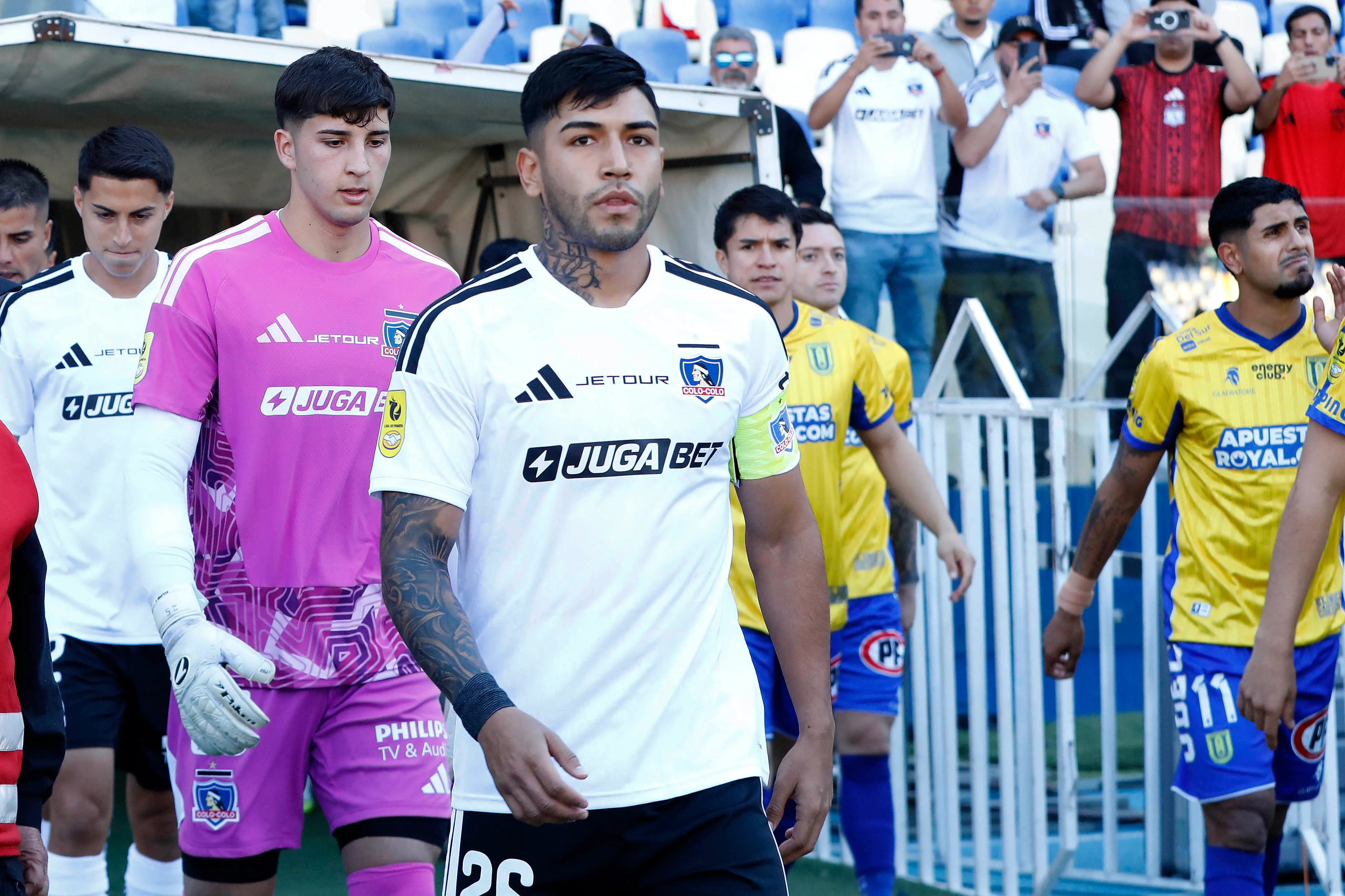 Diego Ulloa ha sido capitán de Colo Colo esta temporada. (Photosport).