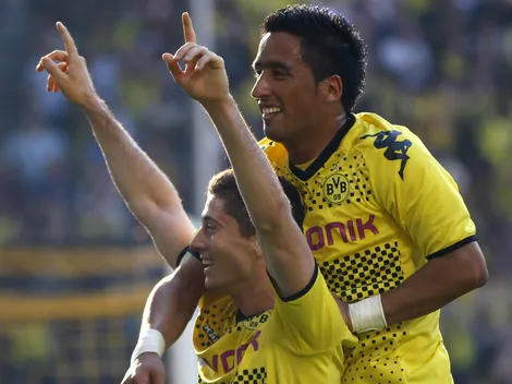 Desclasifican pelea a combos entre Barrios y Lewandowski en Dortmund