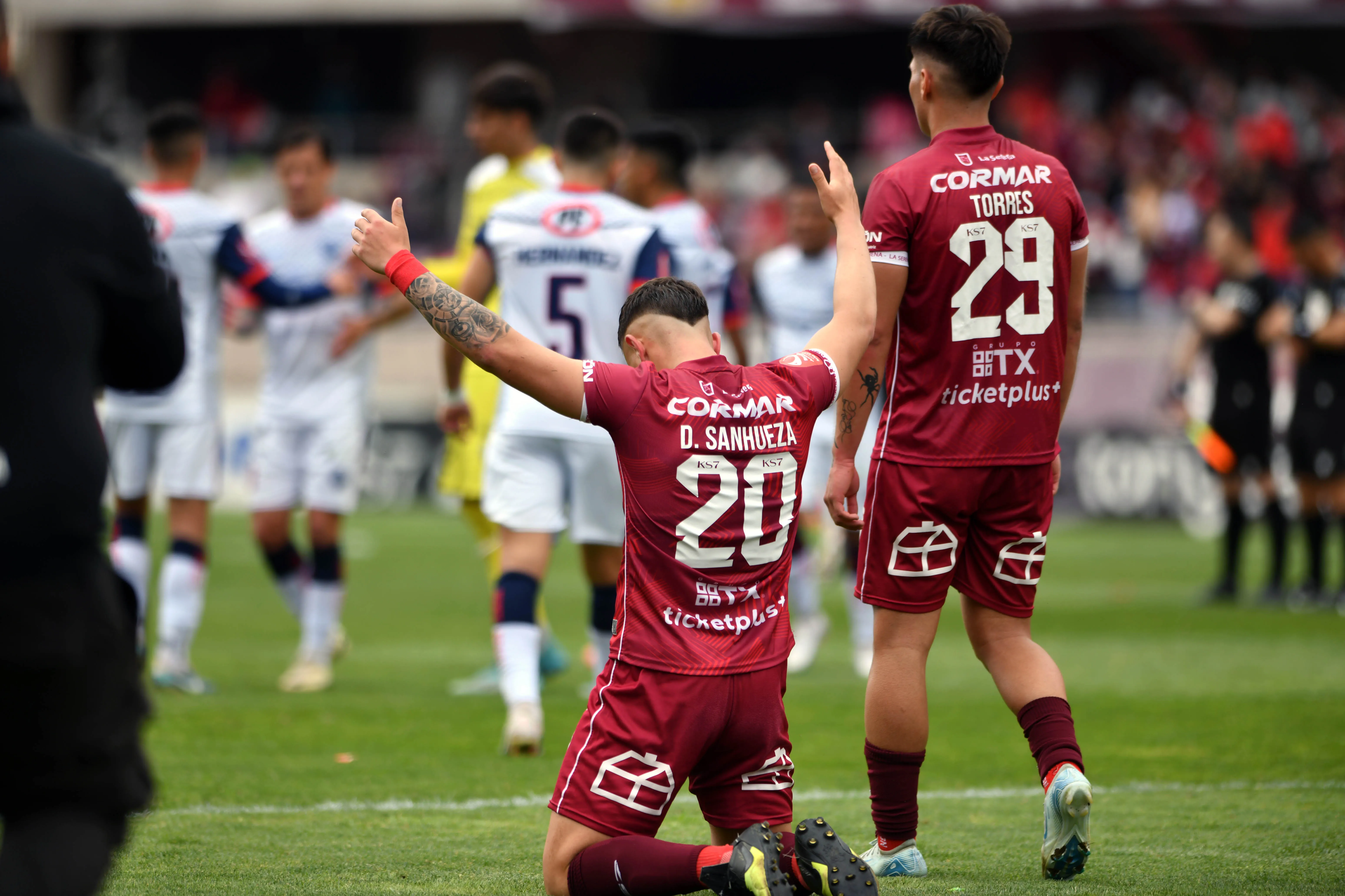 La Serena se coronó campeón en la Primera B tras vencer a Recoleta en 2024. (Alejandro Pizarro Ubilla/Photosport).