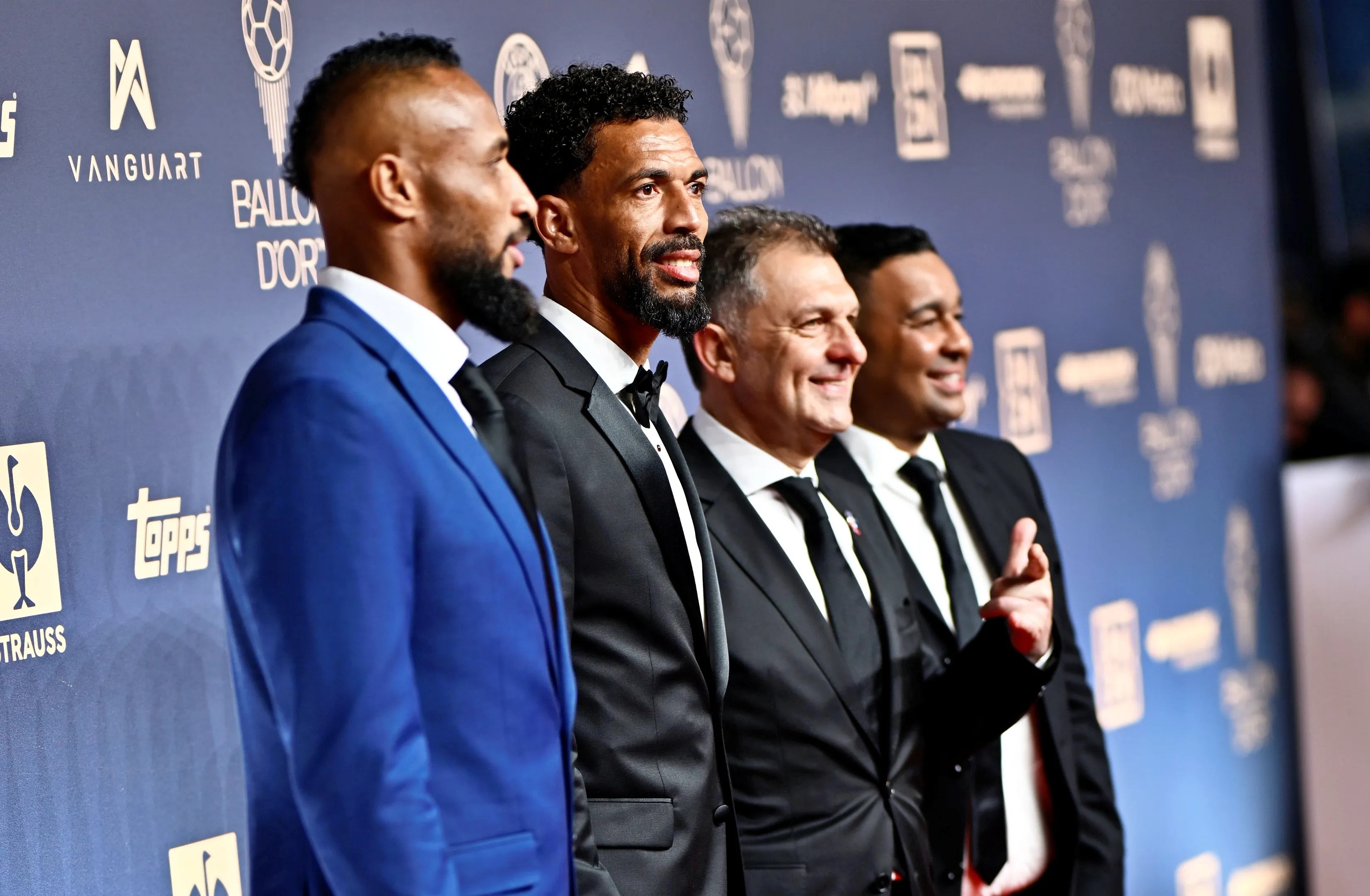 Vozinha se codeó con la elite del fútbol mundial en el Balón de Oro 2026. | Foto: Getty Images.