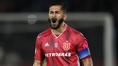 Johnny Herrera tuvo un motivo grande para celebrar por el juego del Romántico Viajero.
