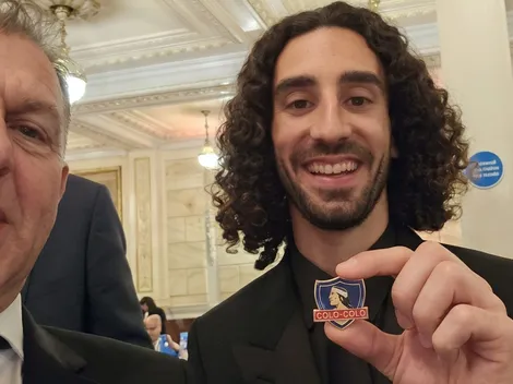Las estrellas que se quedaron con un pin de Colo Colo de regalo