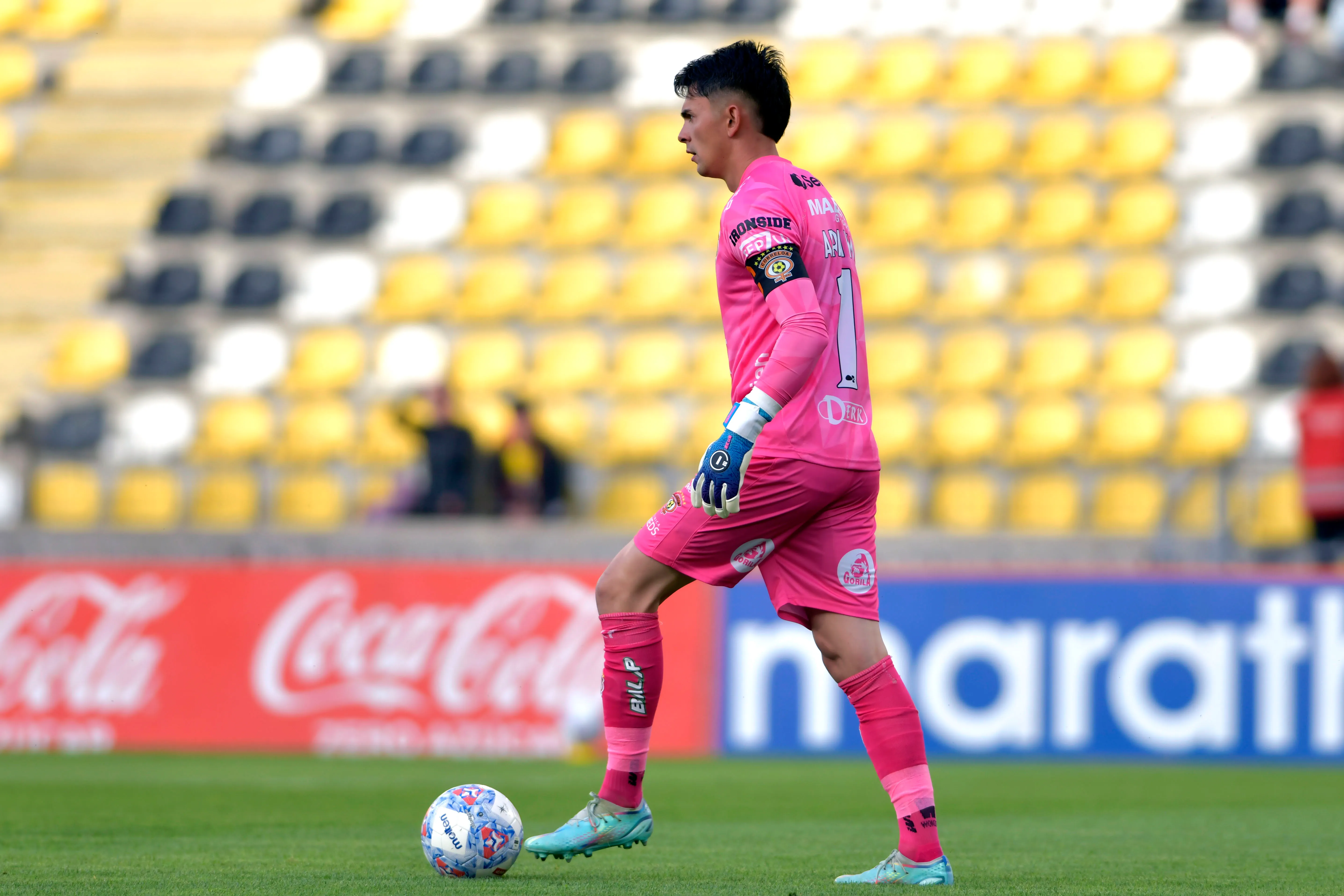 Hugo Araya fue capitán de Cobreloa en la Copa Chile 2026. (Alejandro Pizarro Ubilla/Photosport).