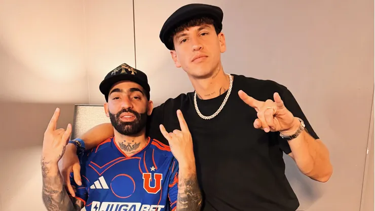 Lichnovsky destapó las fotos con Arcángel en septiembre en Santiago