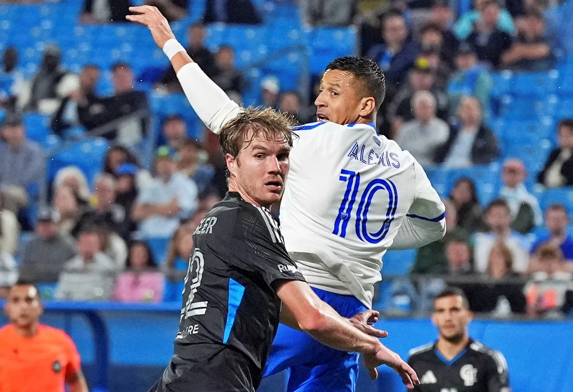 Alexis Sánchez ingresó en la recta final del 4-0 sufrido por el Montreal ante Charlotte. | Foto: Reuters Connect.