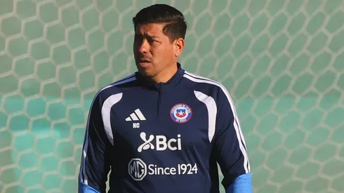 Nicolás Córdova, el DT interino de la selección chilena.