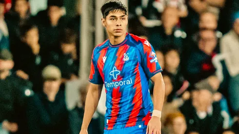Darío Osorio sumó su segunda titularidad con Crystal Palace.