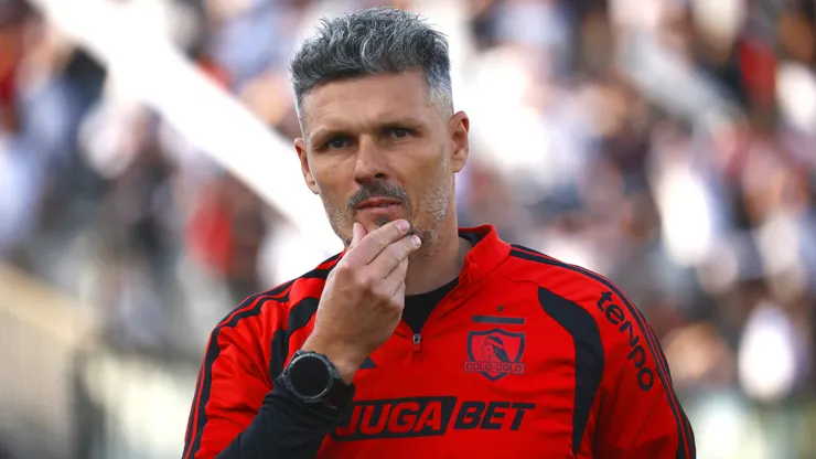 Fernando Ortiz está cerca de su primer título con Colo Colo.