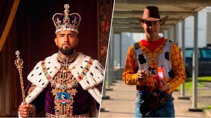 Vidal y Bravo sorprendieron con sus disfraces para Halloween